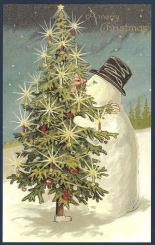 stromcek a snehuliak